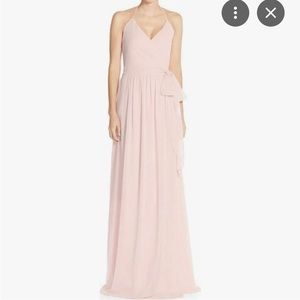 Joanna August Ceremony — Lilac Gray halter dress — not color in cover photo!